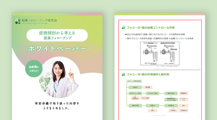 ＜No.2＞症例から考える服薬フォローアップ～糖尿病編～